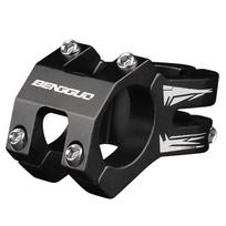 31.8 Kamienas Trumpas Vairo Kamienas Aliuminio Lydinio MTB Dviračio Vairo Kamienas Daugumai Dviračių Road Bike MTB BMX Fixie Gear juoda