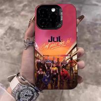 Telefono dėklas JuL C'est Pas Des Lol For iPhone 17 16e 16 15 14 13 12 11 mini Pro Max X XR XSMAX Air Plus Anti-Drop Matinis galinis dangtelis iPhone 14 Pro pink