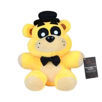 rasti naujas penkias naktis pas Freddy Fnaf žavingas pliušinis žaislas žaidimo lėlė Bonnie meškiukas Foxy animacinis įdarytas lėles Freddy žaislas vaikams dovanos W145316WW- yellow