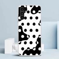 Taškeliai Meninis Telefono dėklas Samsung Galaxy A17 A37 A57 A16 A15 A14 A13 A56 A55 A54 A53 A36 A35 A34 A33 A26 A25 A24 A23 Galaxy Samsung A34 white
