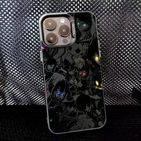 B-Blue Lock Phone Case For iPhone 16,15,14,13,12,11,8,7,Pro,Max,Plus,Mini,XS,SE Anti Fall Black Matte Hard iPhone17PRO gray