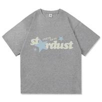 Freya Skye Stardust marškinėliai Freya Skye Prekės ženklo marškinėlis Unisex Moteriškas Naujas Grynos medvilnės Viršus Madingas Laisvalaikio Patogus Trumpomis rankovėmis Drabužis M gray