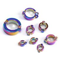 Nauji 4-15 mm papūgos kojų žiedai Metaliniai paukščių kojų žiedai Lauko skraidymo treniruočių veikla Apsauga nuo pametimo Atidaromas spaustukas Pavadėlio priedai 4mm gray
