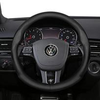 Volkswagen apvaliam D formos vairaračiui dangtelis VW Polo Golf 4 5 6 7 Up Gol Passat B8 B7 CC Touran Tiguan T-Roc Touareg ID3