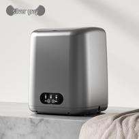 Compact 12L Dual-Use Mini Washing Machine for Underwear and Socks gray