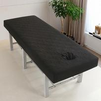 Įvairių dydžių masažo stalo lovos paklodė, pastorinta dygsniuota komforto grožio lovos užvalkalas grožio salonui, masažo SPA terapijai (as the picture,60x180cm -B-oval)