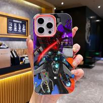Skibidi Tualetas TV Kameros Žmogus Telefono dėklas, skirtas iPhone 17 16 15 14 13 12 11 Air Pro Max Plus, Želė, Dvigubo sluoksnio, Rožinis dangtelis iPhone 16 Pro Max