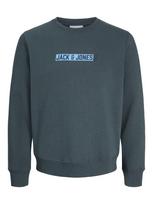 Jack & Jones Junior Megztinis be užsegimo 'JJMunk' šviesiai mėlyna / bazalto pilka
