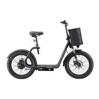 SINOHON K20 Sulankstomas elektrinis dviratis, 500W variklis, 17AH baterija, 20  storos padangos, 40KM/H maksimalus greitis, 60-70KM nuotolis juoda