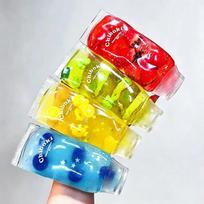 Dantų pastos tūbelės minkštas žaislas Neatsokantis Įdarytas uogiene Vazelino pojūtis ASMR Fidget Streso kamuoliukas Nerimo mažinantis sensorinis žaislas Vaikams Suaugusiems red