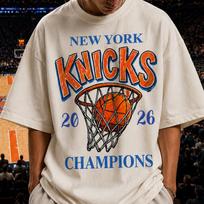 Niujorko Knicks čempionų marškinėliai, Niujorko marškinėliai, Krepšinio marškinėliai, Krepšinio komandos marškinėliai, 2026 m. NBA finalo marškinėliai, Čempiono marškinėliai, Madingi marškinėliai M gray