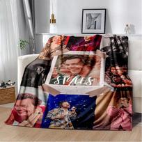29 Stiliaus Harry Styles Dainininkas Žvaigždė Minkštas Flanelinis Antklodė Lovoms Miegamajam Sofai Iškylai, Mėgstamas Antklodė Poilsiui Poilsio Miego Dovanai Size: 75*100cm, Weight: 230 GSM gray