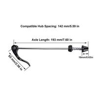 Lengvas dviračio greito atleidimo ašies strypas 5 mm ašies skersmens Greito atleidimo ašies strypas Dviračių aptarnavimas 142 mm