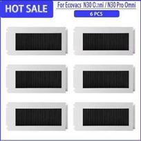 For Ecovacs Deebot N30 Omni / N30 Pro Omni Robot Vacuum Cleaner Accessory Roller Main Side Brush Hepa Filter Mop Dust Bag Spare Parts Set U