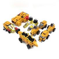 Dino Core Ultra D-Buster Tyranno Dinzauras Transformuojantis Robotas Kombaineris 5in1 Veiksmo Figūrėlė Be Dėžutės black