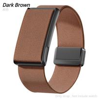 Amazfit Helio dirželiai Nailoniniai pinti Elastingi Fitneso sekimo apyrankės Reguliuojama apyrankė Amazfit Helio Strap Pro Pakeičiamas dirželis Amazfit Helio Strap ruda