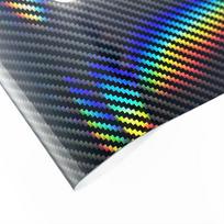 50x30CM Anglies Pluošto Vinilo Plėvelė 9D Efekto Wrap Folijos Lipdukas Automobilio Motociklo DIY juoda