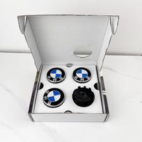 68mm 56mm Dinamiški plaukiojantys ratlankių centriniai dangteliai 4 vnt. Tinka BMW mini F30 F10 E90 E92 E70 F15 E83 F25 M2 M3 M5 M6 Automobilių ratų priedai uzqf70 (as the picture,56MM) gray