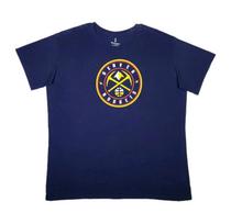 Denver Nuggets Mens T-Shirt, Retro 2XL Blue NBA Basketball Sportswear Tee 120 blue