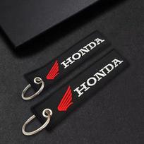 1PC High-Grade Motorcycle Keychain Suitable for Honda Keychain NSS350 CM300 CB500 CB650R CB190 Motorcycle Key Pendant Decoration black