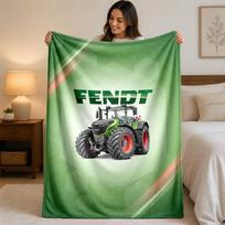 Fendt spausdinimo flanelinis pledas Jaukus lengvas pliušinis mesti pledas lovai, sofai, buitiniam naudojimui 130x150cm