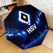 Hsv Stadium Lights Automatic Folding Umbrella - 8-Rib Travel Umbrella with Auto Open/Close & Portable Gifts for holidays or birthdays
