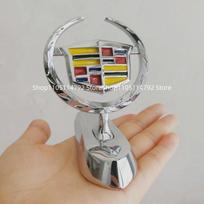1 vnt. Naujas automobilio variklio dangčio ženklelis Emblema Lipdukas ant variklio dangčio Cadillac CTS BLS Escalade Seville Tiburon SLS XTS XT6 CT6 Automobilio modifikacija gray