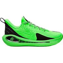 Under Armour Curry Flow 12 žemi vaikiški krepšinio bateliai Žali/Juodi Vaikams 3028194-001 39 black
