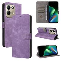 Apverčiamas dėklas, suderinamas su Xiaomi Redmi 17 4G/5G, apsauginis dėklas su magnetiniu užsegimu, piniginė, odinis telefono dėklas for Xiaomi Redmi 17 4G/5G violetinė