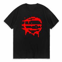 Hotline Miami Video Game 50 Blessings Black Cotton T-Shirt Short Sleeve Retro Graphic Summer Sh M red