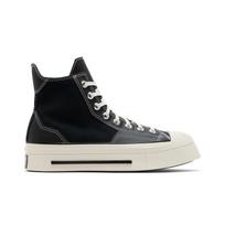 Converse Womens Chuck 70 De Luxe Squared High 'Black Egret' (women's sizes) Black / Black / Egret Canvas Shoes A06435C 37.5 black