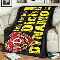 SG Dynamo Dresden Theme Blanket Suitable For Beds Sofas And Camping Perfect For Both Men And Women Comfortable Bedding All Year Round 80cmx120cm yellow