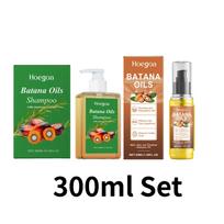 Ekologiškas Batana aliejaus šampūnas Raminantis galvos odą Intensyvus atstatymas Batana maitinantis šampūnas su rozmarino ekstraktu visų tipų plaukams Hair Oil SetB