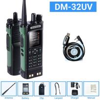 DMR GPS 10W DM-32UV BAOFENG DM32 Walkie Talkie Multi Band TDMR Dual Time Slot Wireless Copy Frequency Type-C AM/FM Two Way Radio US