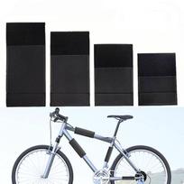 4 Pieces Bike Frame Protection Sleeves ScratchResistant Neoprene Wraps Padded Tube Protector black