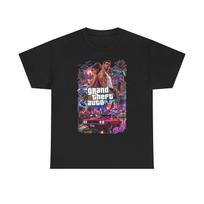 Grand Theft Auto 6 marškinėliai 120 gray