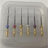 Dantų šaknų kanalų instrumentai odontologinės endodontinės dildės endo failas niti rotary super soco šaknies kanalas 21MM SX-F3 auksas