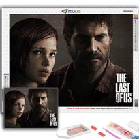 5D PASIDARYK pats deimantinė tapyba Žaidimo plakatas Kryželiu siuvinėjimas Deimantinė dailė Siuvinėjimas Mozaika Namų dekoras Full Round 20X30CM gray