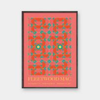 Fleetwood Mac koncerto plakatas populiarios muzikos albumas hip hop repo žvaigždė menas tapyba drobė plakatas sienos namų dekoravimas aukštos kokybės namai 40cm×60cm NoFrame