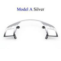 Kairiarankis RHD Automobilio Vairo Dangtelis Chromuotos Apdailos Skydelio Pakeitimas BENZ C E M ML GL GLS G Klasės W204 W212 W166 W463 Model A Silver white