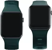 42/44/45/49 mm Evergreen - 3mk Silicone Watch Strap for Apple