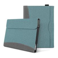 Prabangus dėklas, skirtas Microsoft Surface Pro 8 9 13  2021 Planšetinio kompiuterio dėklas Pu Odinis dangtelis Surface Pro 7 6 5 4 Go 2 3 Business Sleeve Fundas Surface Go 1 mėlyna