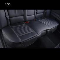 SEAMETAL automobilio sėdynės užvalkalas PU odinis automobilių sėdynės pagalvėlės apsaugas universalus automobilio kėdės kilimėlis 1pc back seat juoda/balta