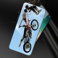 Motokroso Cross Purvo Dviračių Telefono Dėklas Apple iPhone 13 12 Mini 11 Pro XS Max XR X 8 7 6S 6 Plus SE 2022 2020 5S 5 Juodas Dangtelis iPhone 12 Mini