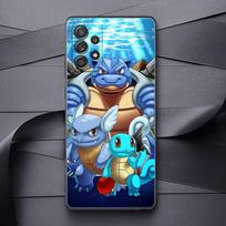 „Pokemon“ telefono dėklas, skirtas „Samsung Galaxy A32 A33 A31 A23 A22 A21S A13 A12 A11 A03 A01“ silikoniniai dėklai, dėklas „Squirtle Bulbasaur Anime“ Samsung A11 blue
