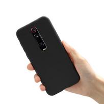 Skirtas Xiaomi Mi 9t dėklui juodas matinis minkštas TPU galinis dangtelis telefono apsauginiam dėklui, skirtas Redmi 9T Pro Xiaomi Mi9t Pro dėkliams Xiaomi Mi 9T juoda