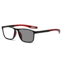 Itin lengvi TR90 fotochrominiai skaitymo akiniai Unisex Vyriški Presbyopia Eyewear Vintažiniai lauko sportiniai akiniai nuo saulės su 0–+4,0 laipsnių +3.0