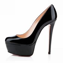 Moteriški aukštakulniai smailiais kulnais, seksuali platforma, apvalūs priekiai, 14 cm, itin aukšti striptizo stulpo šokiams, vakarėliui, vestuvėms, didelis dydis 44 juoda