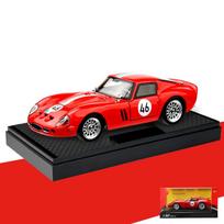 1/32 mastelio Ferrari 250 GTO super sportinio automobilio lydinio liejimo modelis, metalinis, labai tikroviškas, klasikinio sentimentalo, hobio kolekcionuojamas, dekoratyvinė dovana raudona
