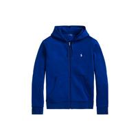 Polo Ralph Lauren Ss23 Vienspalvis su siuvinėtu logotipu Užsegamas gobtuvas Vyriški gobtuvai Mėlynas MNPOKNI16822726-400 L blue